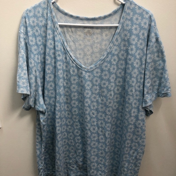 American Eagle Outfitters Tops - Blue Floral Women's Top